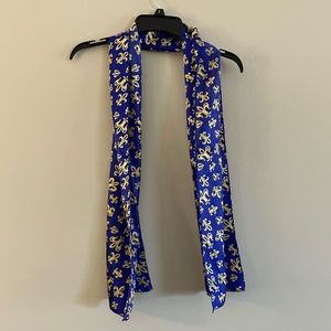 3/$15 - Blue and gold scarf